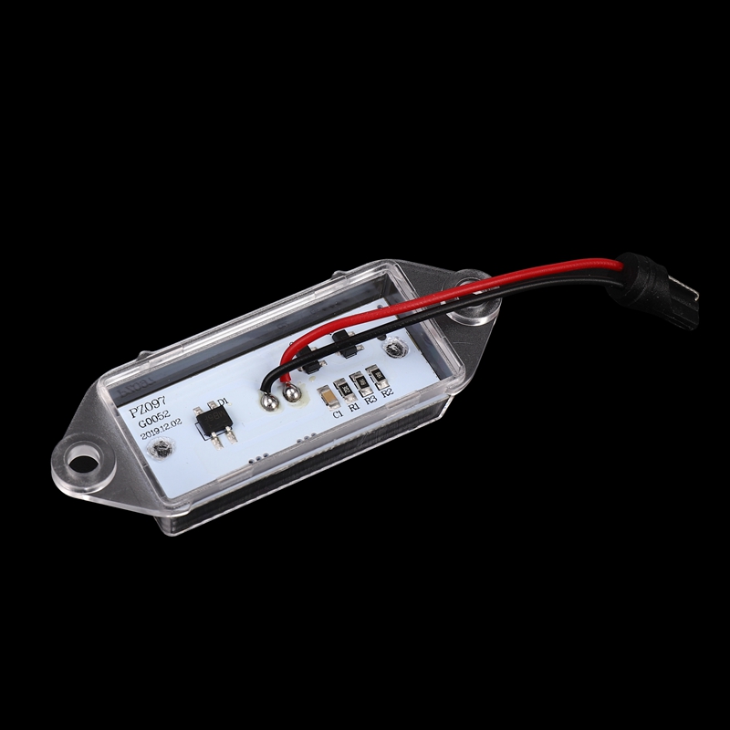 2Pcs Error Free Led Number Plate Bulbs 18Smd White Led License Plate Light Lamp for Mitsubishi Lancer X Evo 2003-2017