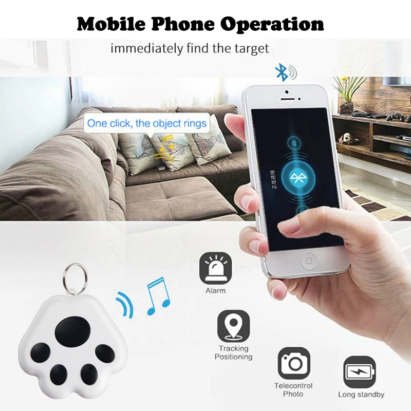 Dog Claw Mini Gps Tracker for new Dogs Cat Children Elderly Anti-Lost Device Locator Tracer Pets Collar 2025 Key Tracking