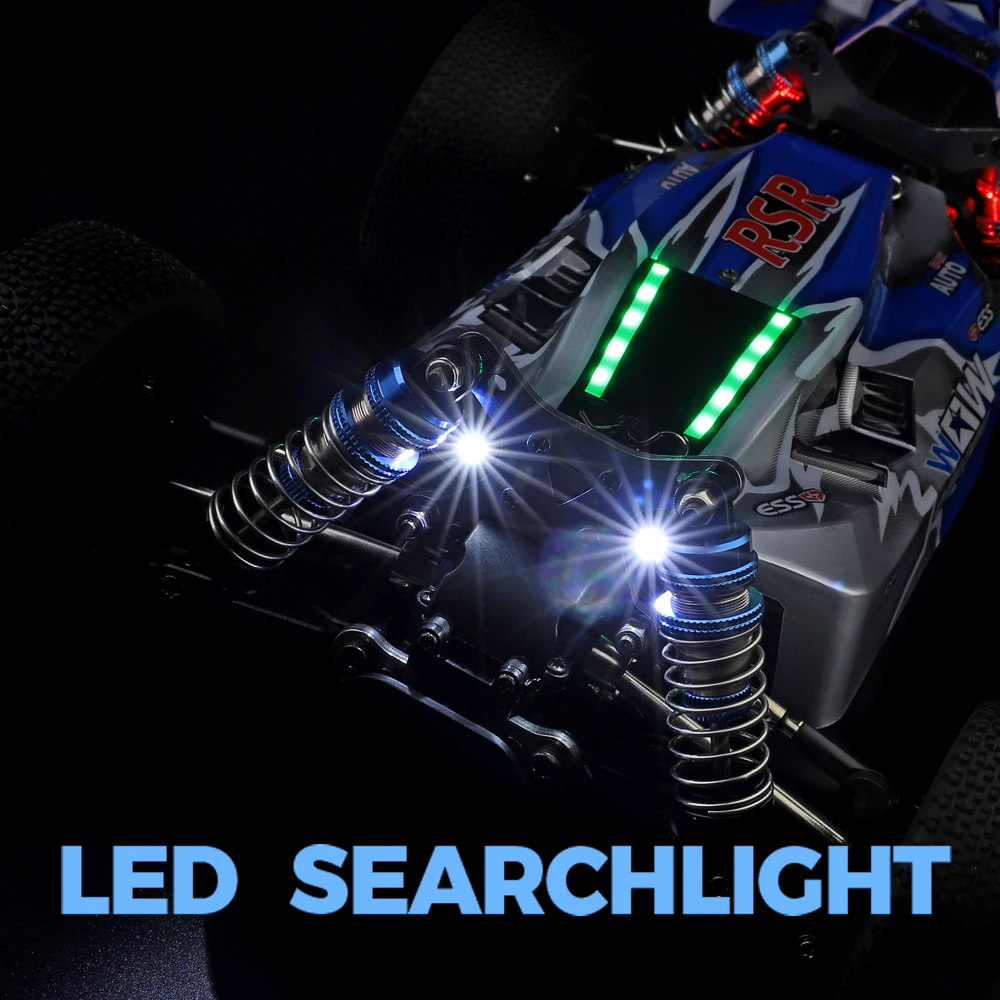 WLtoys Rc car 144011 1/14 4WD LED Toys 144001 Upgraded Style boys Remote Control Drift Off road Game Racing Model Kids Gift