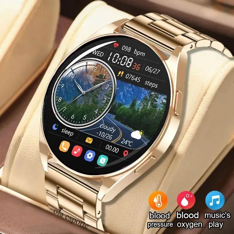 Ola Esporte Smart Watch 6 SmartWatch Men Women BluetoothCall Smart Watch 6 Pro FullTouch IP67 Waterproof Sport Bracelet DIY Face
