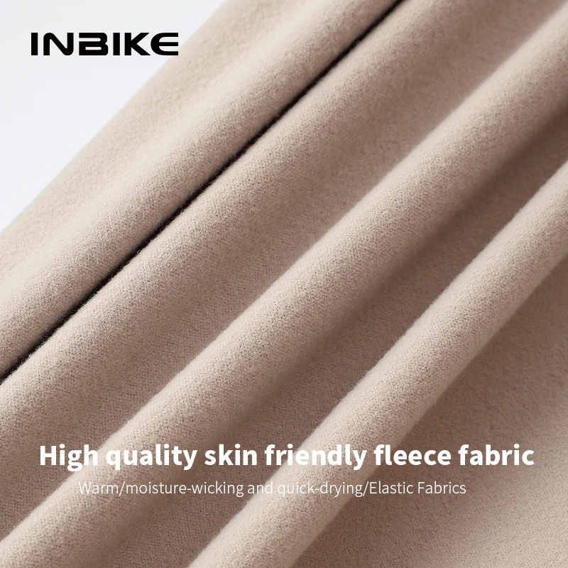 INIBKE Winter Men's Cycling Long Sleeve Jersey Thermal Bicycle Top Mountain Biking Riding Jersey Man Outdoor Sportswear Clothes