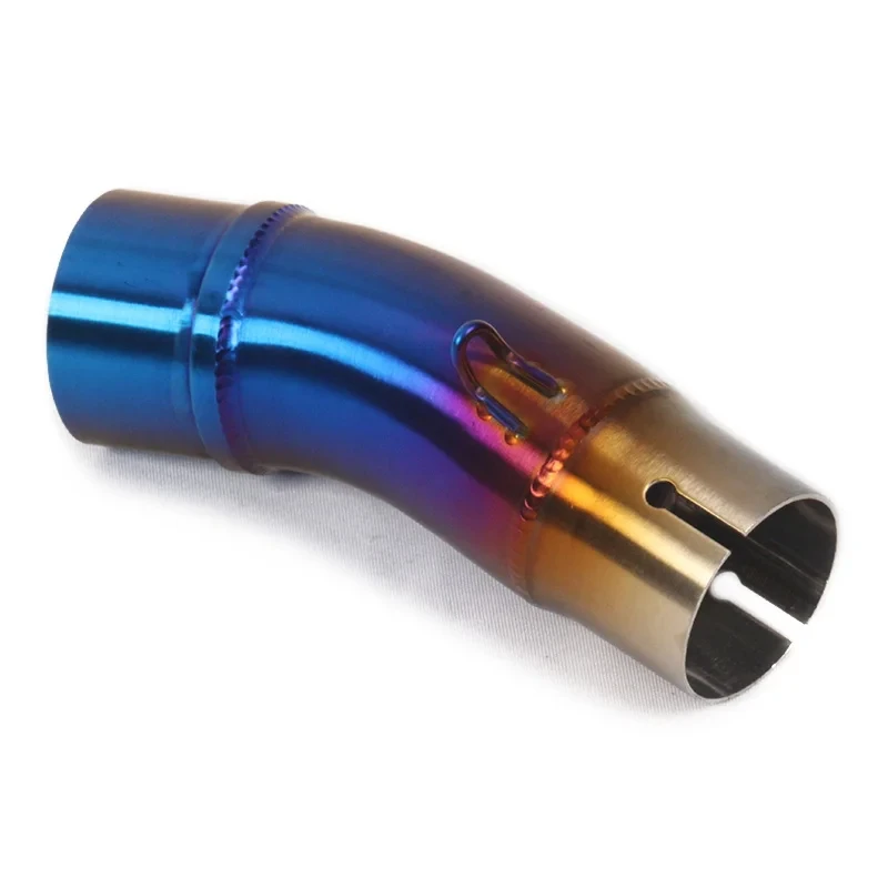 For Kawasaki Ninja 400 Ninja400 EX400 Z400 2017-2023 Motorcycle Exhaust Escape Moto Muffler System Mid Link Pipe with 51MM