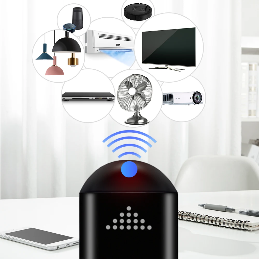 Smartphone Remote Control IR Blasters Type C Micro Lightning Universal Smart Infrared App Control Adapter for TV Air Conditioner