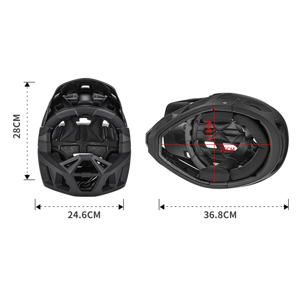 Full Face Mountain Bike Helmet Adult Racing Downhill MTB Helmet Bicycle helmet mtb for Mountain Bike Accessories