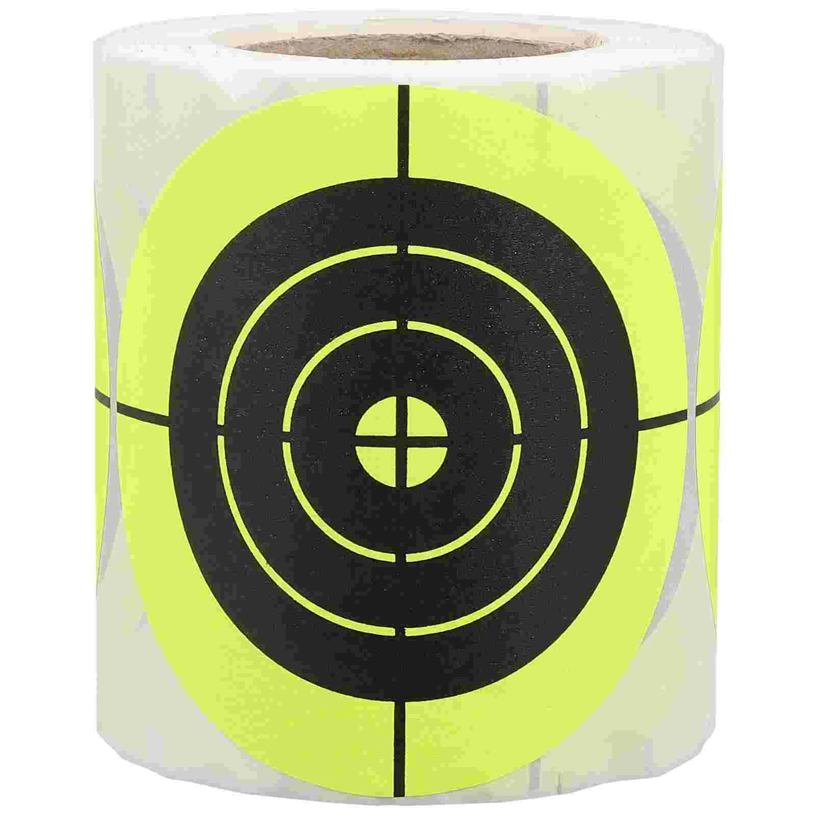 Paper Targets Shooting Red Tags Range Sport Stickers Practical Archery Creative Spot