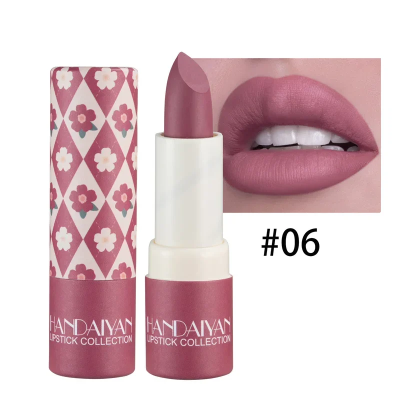 Colors Brand Makeup Matte Lipstick Waterproof Long Lasting Lip Stick Sexy Red Pink Veet Nude Lipsticks Women Cosmetics 5