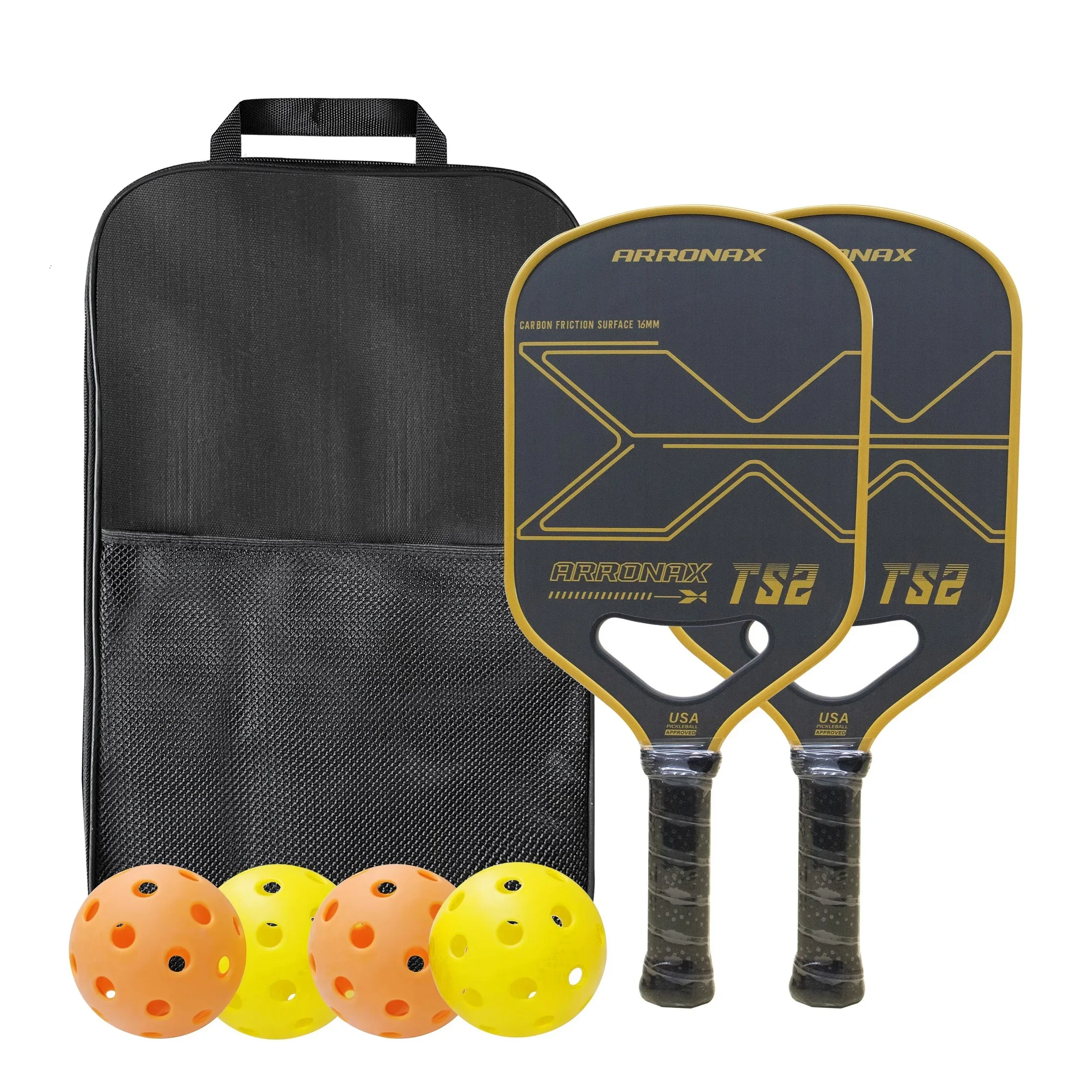 USAPA Composite Pickleball Paddle Rackets for Beginners, Advanced Players, Mid-Weight, New Arrival, 2023
