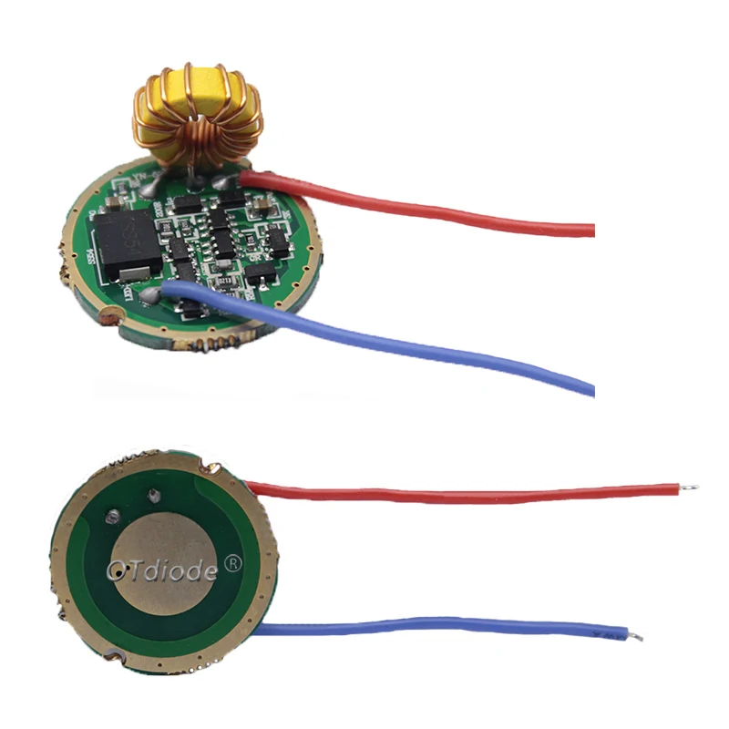 LED Driver 22mm 15W XHP50 26mm 30W XHP70 1 5 mode 8-15V PCB Circuit Board for XHP50.2 MKR XHP70.2 MTG2 Flashlight Torch Lantern