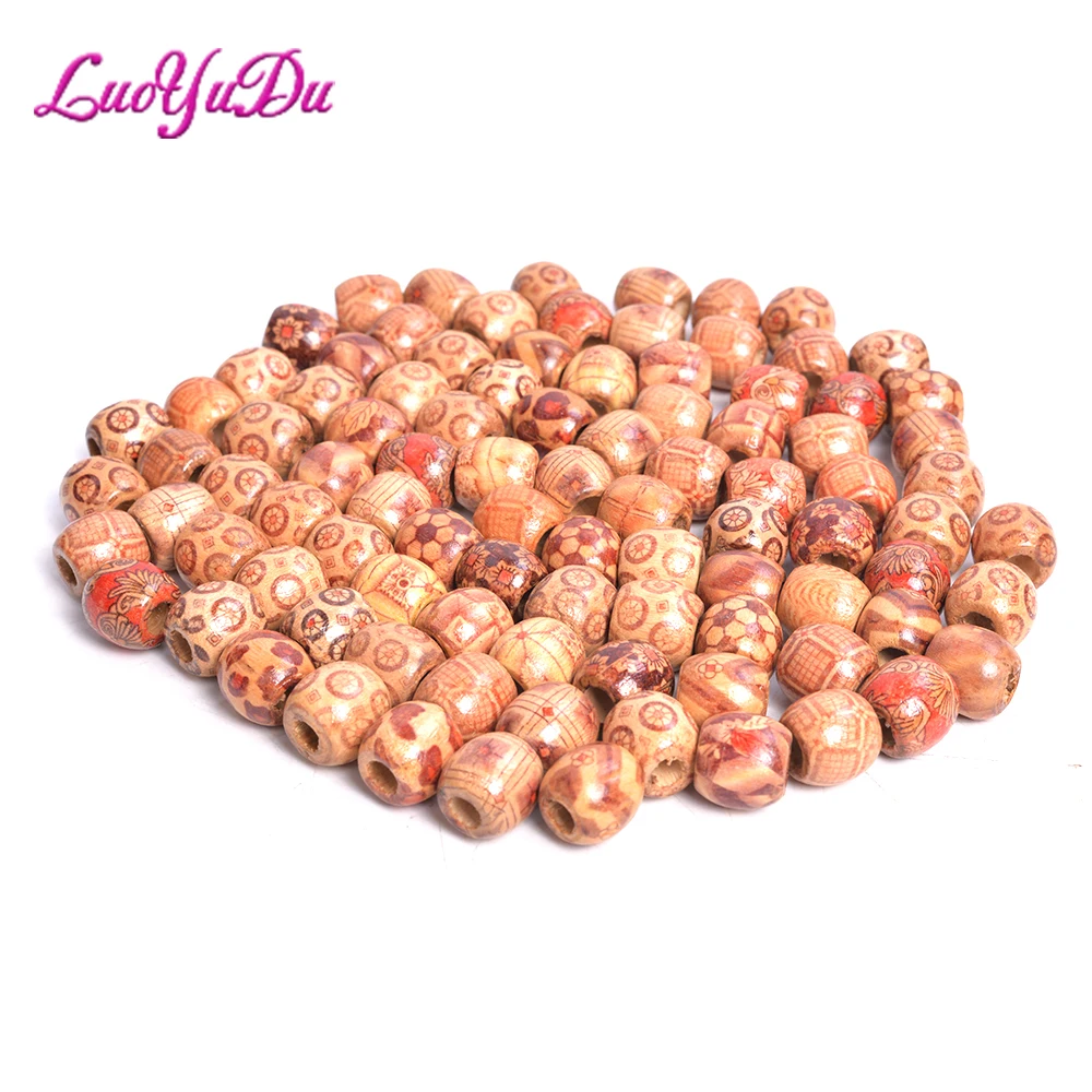 Hair Beads For Braid Dreadlock Crochet Braids Acrylic Round Hair Braid Dread Dreadlock Beads Rings Tube For Kids Girls Women