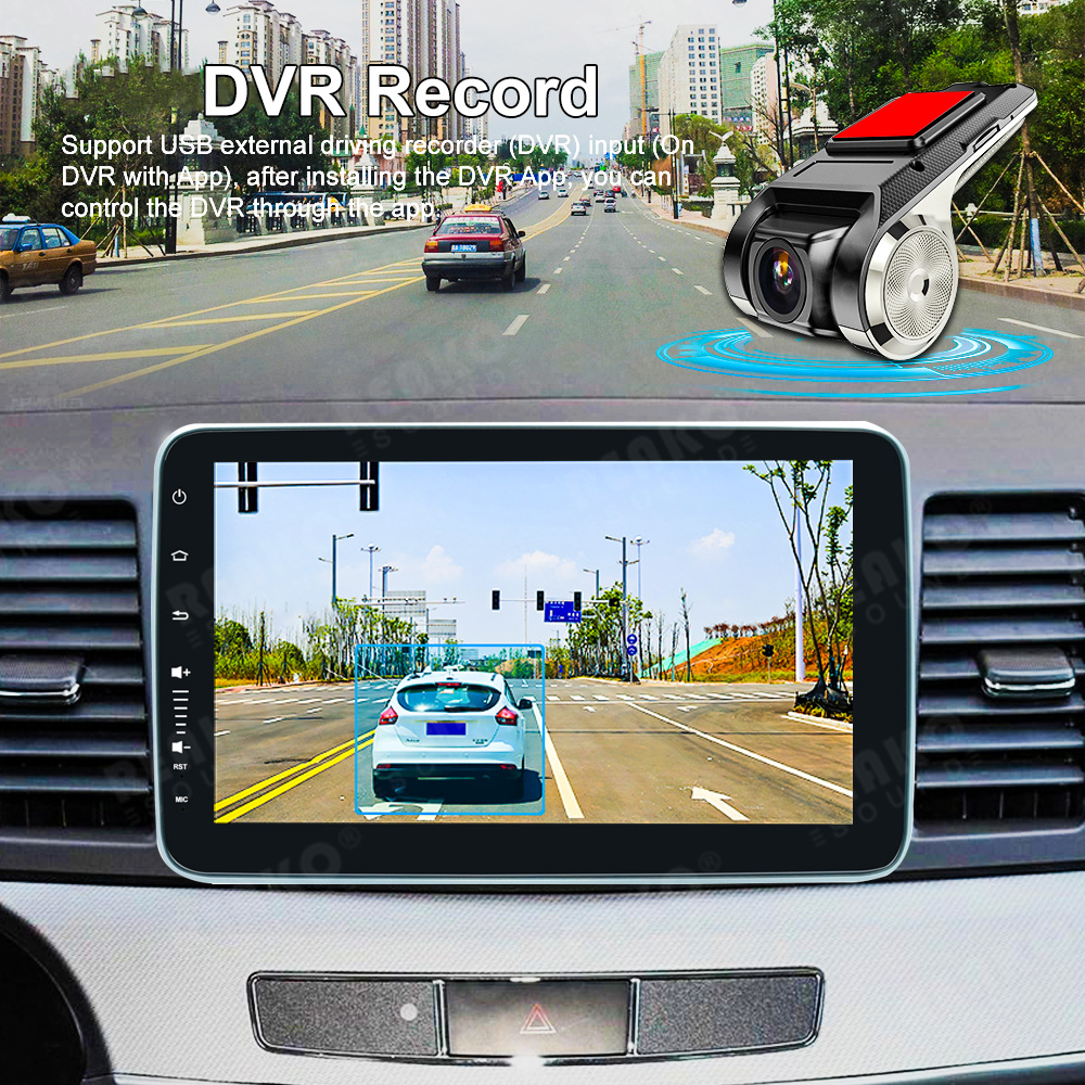 X-REAKO Universal 1 Din GPS Car Stereo Radio 9'' Android 12 Multimedia Player Carplay Android-auto 4G 8Core RDS 360 Rotatable