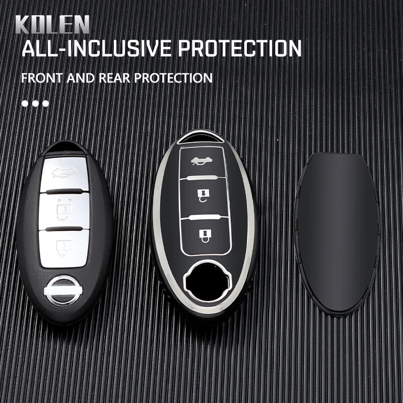 TPU Car Smart Key Case Cover Fob For Nissan Qashqai Juke J10 J11 X-Trail T32 T31 Kicks Tiida Altima Pathfinder Note For Infiniti