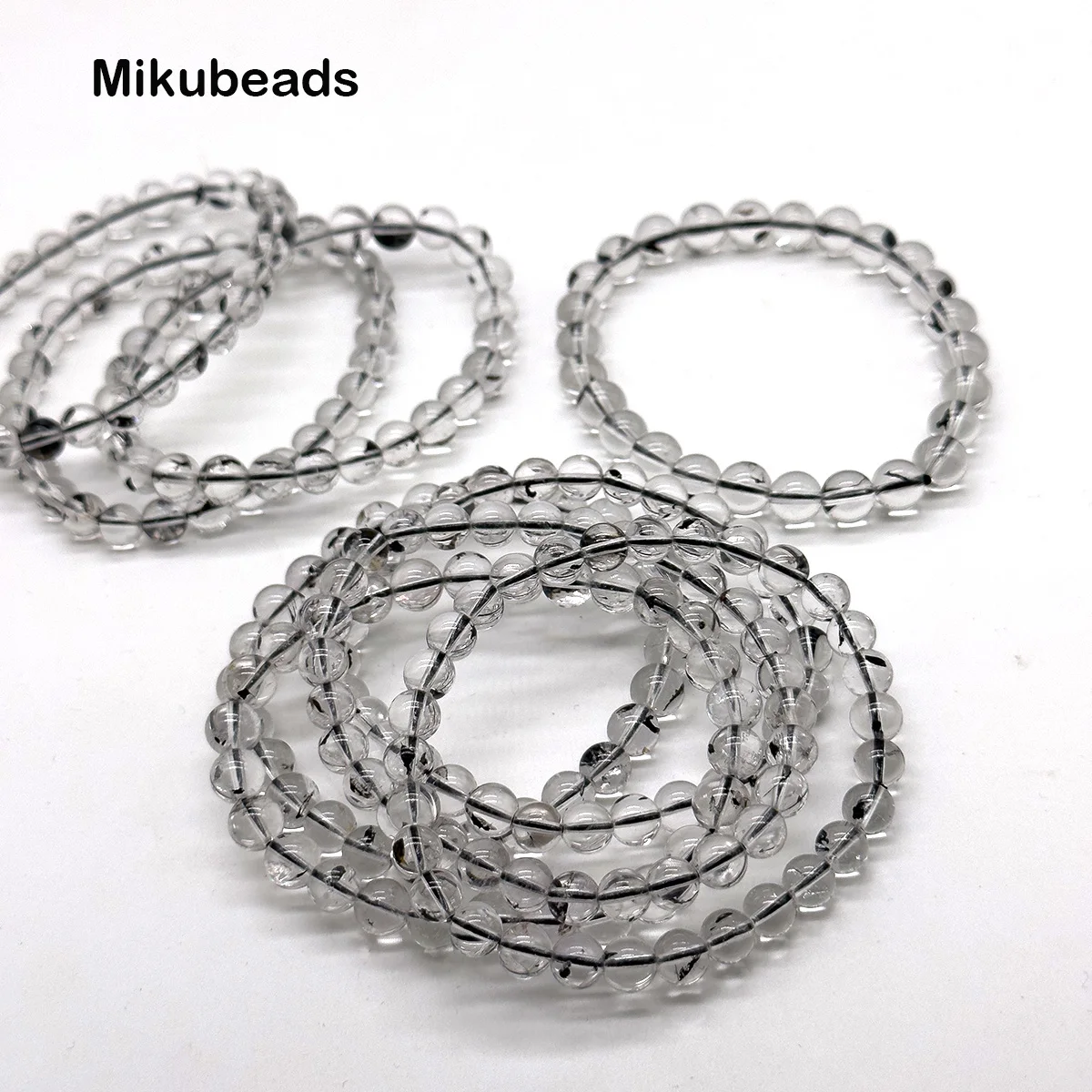 Wholesale Natural 7mm 8mm 9mm Herkimer Diamond Energy Quartz Smooth Round Loose Beads For Making Jewelry DIY Necklace Bracelet