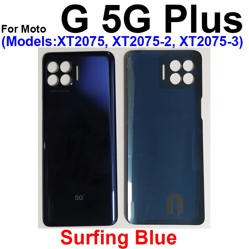 Rear Door Housing For Motorola MOTO G Plus ACE One 5G UW Battery Back Cover Case Parts