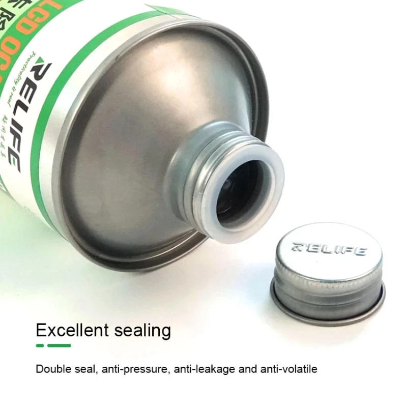 RELIFE RL-538 8222 8333 250ml LCD OCA Remover Liquids For iPhone Sumsung Touch Screen Repair Glue Cleaning Polarizer Removing