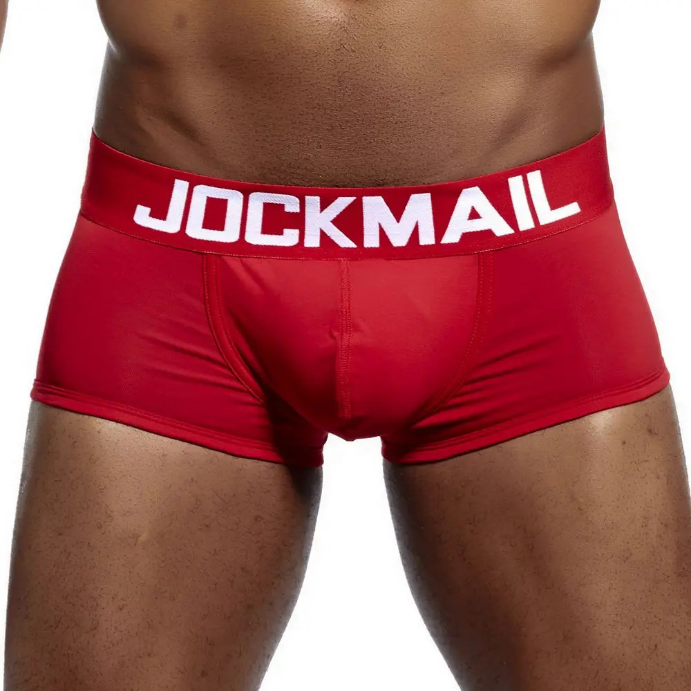 JOCKMAIL 6 pieces/batch mens underwear Boxershorts cotton mens boxing shoes mens breathable underwear mens underwear soft boxing underwear 240516