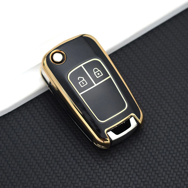 2 Buttons Car Key Shell Case Cover For Chevrolet Cruze Spark Orlando Malibu For Opel Vauxhall Astra J Corsa D E Zafira Mokka