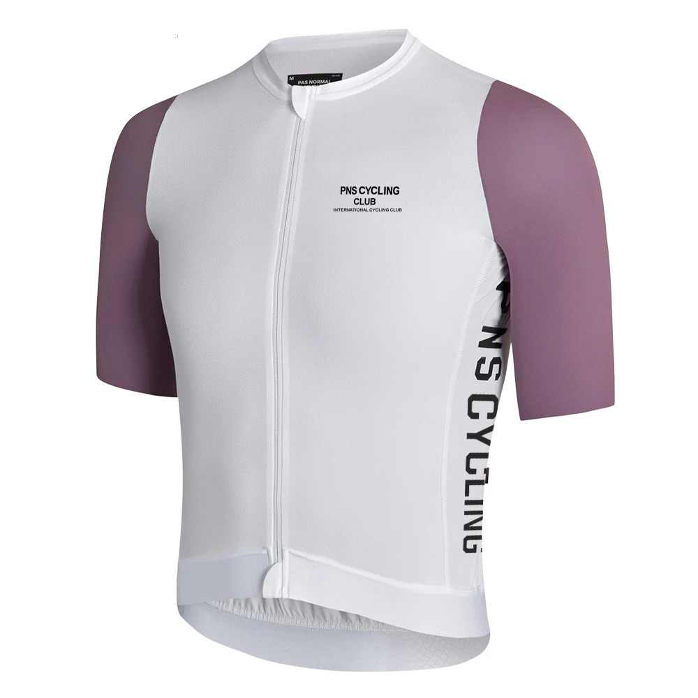 PNS Pro Team Cycling Jersey Men MTB Bike Short Sleeve Tops Breathable Quick Dry Fabric Mountain Road Racing Bicycle Clothing 240520