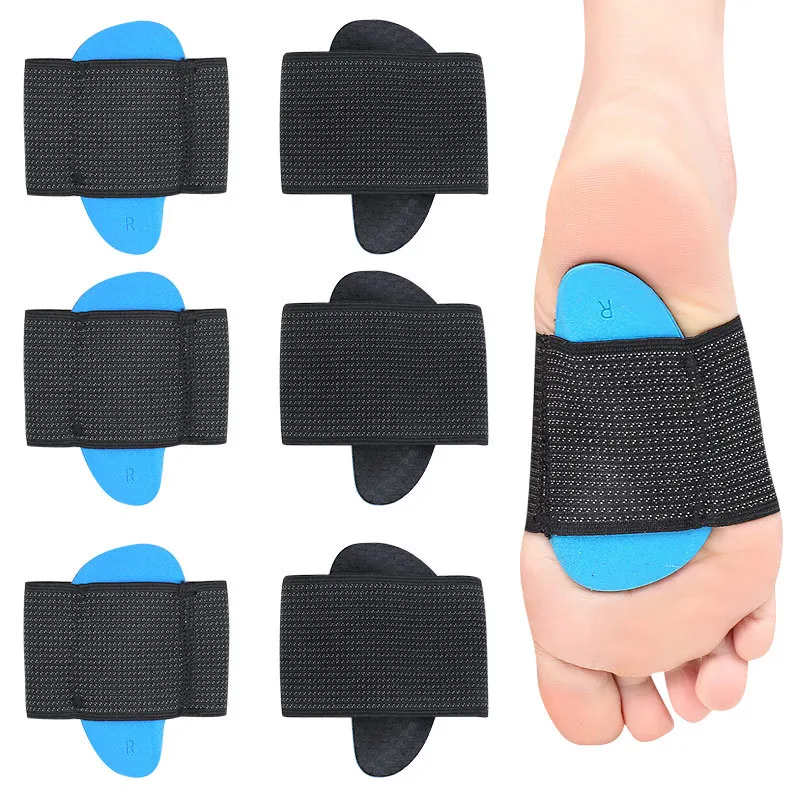 2PCS Flat Feet Arch Support Orthopedic Insoles Pads Orthotics Flat Foot For Shoes Insert For Plantar fasciitis Feet Care Insoles