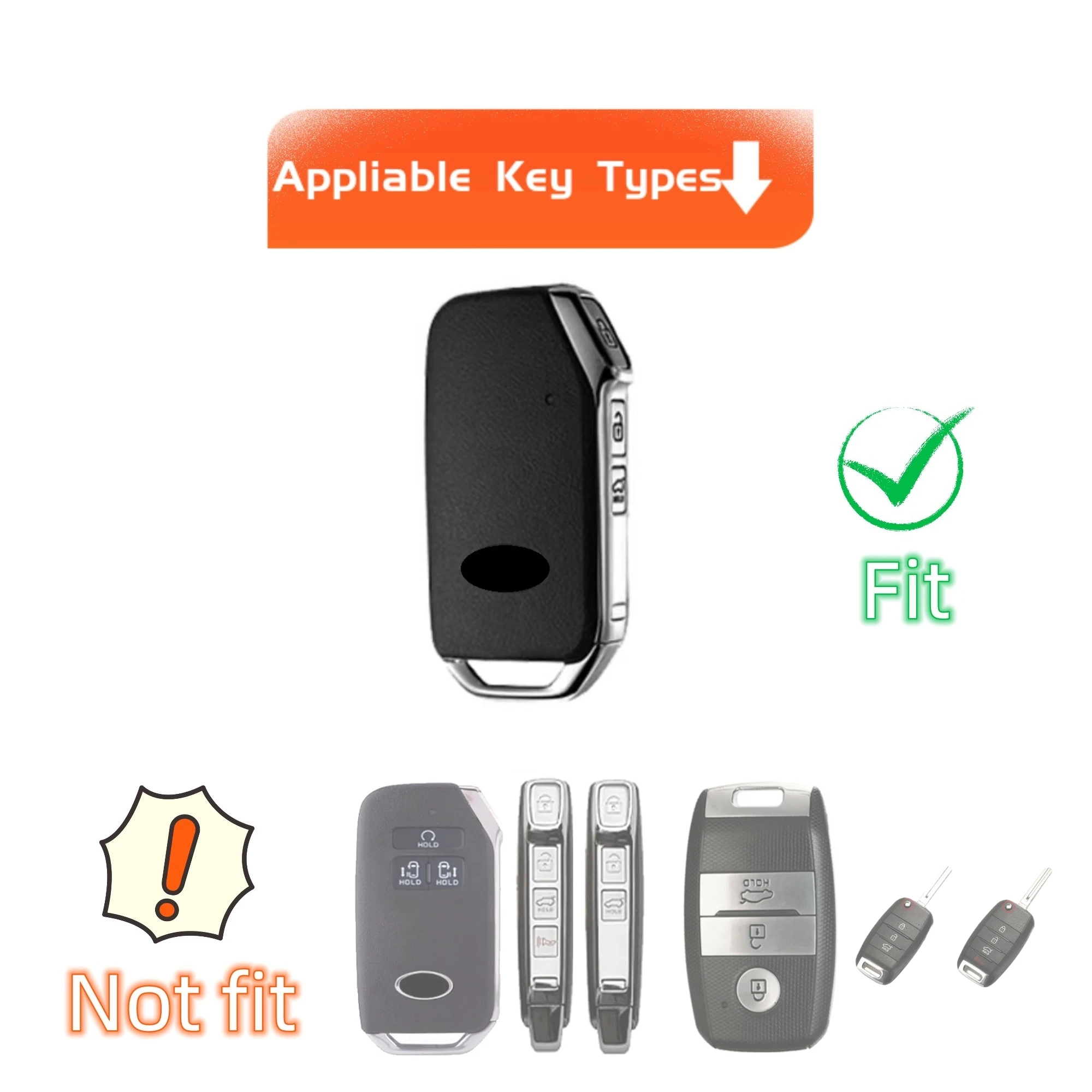 Key Fob Cover with Keychain Lanyard for KIA Sportage R GT Stinger Sorento Ceed Cerato Forte Niro Soul Telluride Protector Keyles