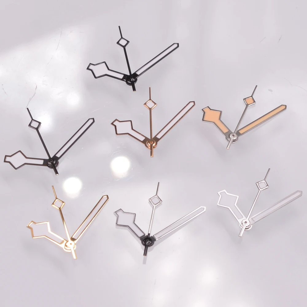 Green Luminous Snowflake Watch Hands Fit NH35 NH36 NH35A ETA 2836 2824 PT5000 Miyota 8205 8215 821A Movement