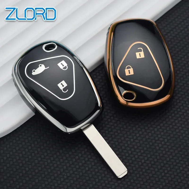 2/3 Buttons Car Key Case Cover For Renault Clio 3 Twingo2 2013 Largus Duster Sandero Stepway 2010 Trafic Dacia Duster 2011 2013