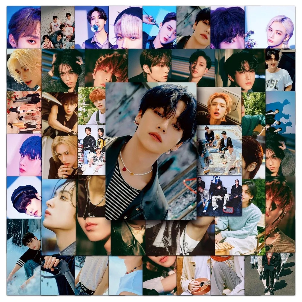 10/50Pcs Kpop Stray Kids Character Stickers for Decorate Refrigerator Laptop Suitcase Notebook High Quality Straykids Stickers