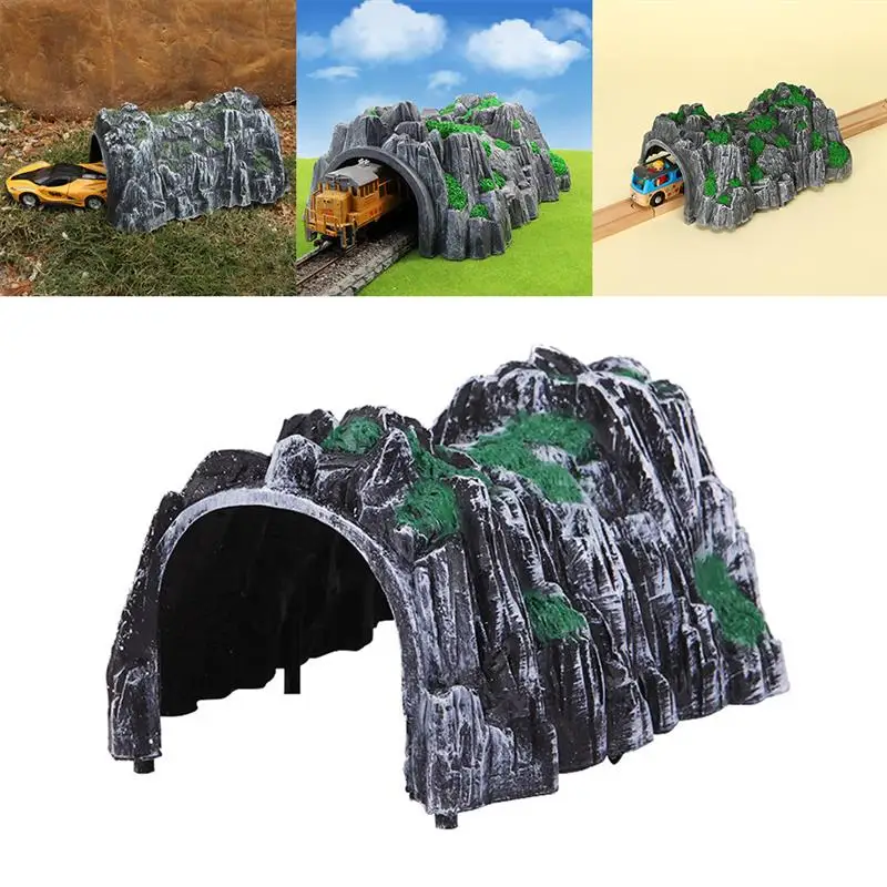 1pc Model Trains Railway HO OO Scale 1:87 Tunnel Train Cave Accessory Railroad Scenery Layout Mountains Model