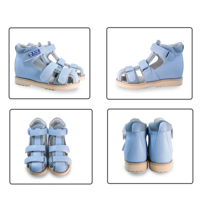Children Girls Shoes Summer 2021 Kids Sandals Boys Orthopedic Tiptoe Small Sizes 2 3 Years Closed Toe Arch Support Footwear