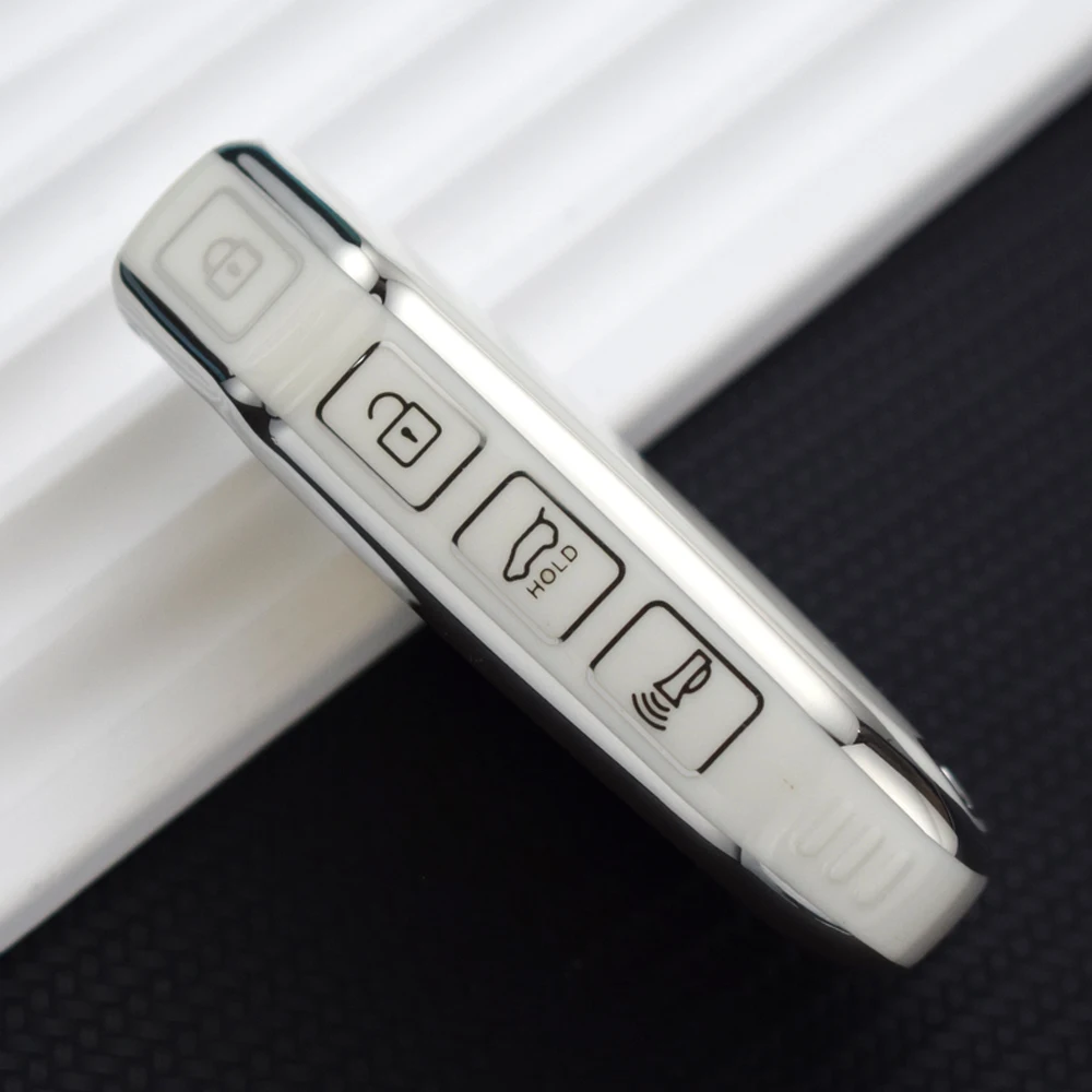 TPU 3 4 5 Buttons Car Key Case for Kia K3 KX3 KX7 K5 Sportage Carnival Mpv Smart Remote Key Cover K8 Key Shell Accessories