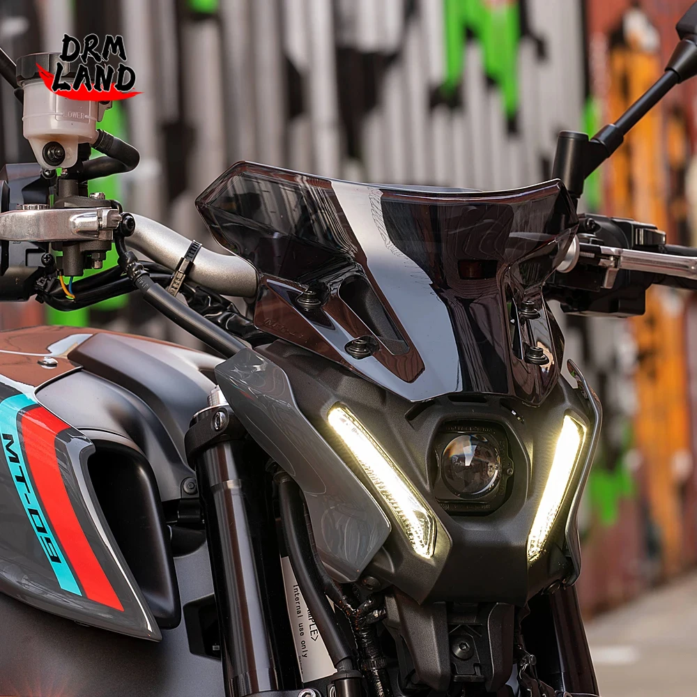 2021 2022 Windshield Windscreen For YAMAHA MT-09 FZ-09 SP MT09 FZ09 MT FZ 09 Motorcycle Accessories Side Wind Screen Deflectors