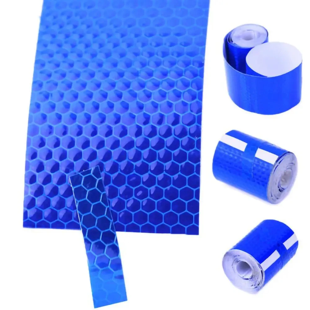 3M/1M Car Reflective Tape Auto Safety Warning Sticker Reflector Protective Tape Strip Film for Trucks Auto Motorcycle Stickers