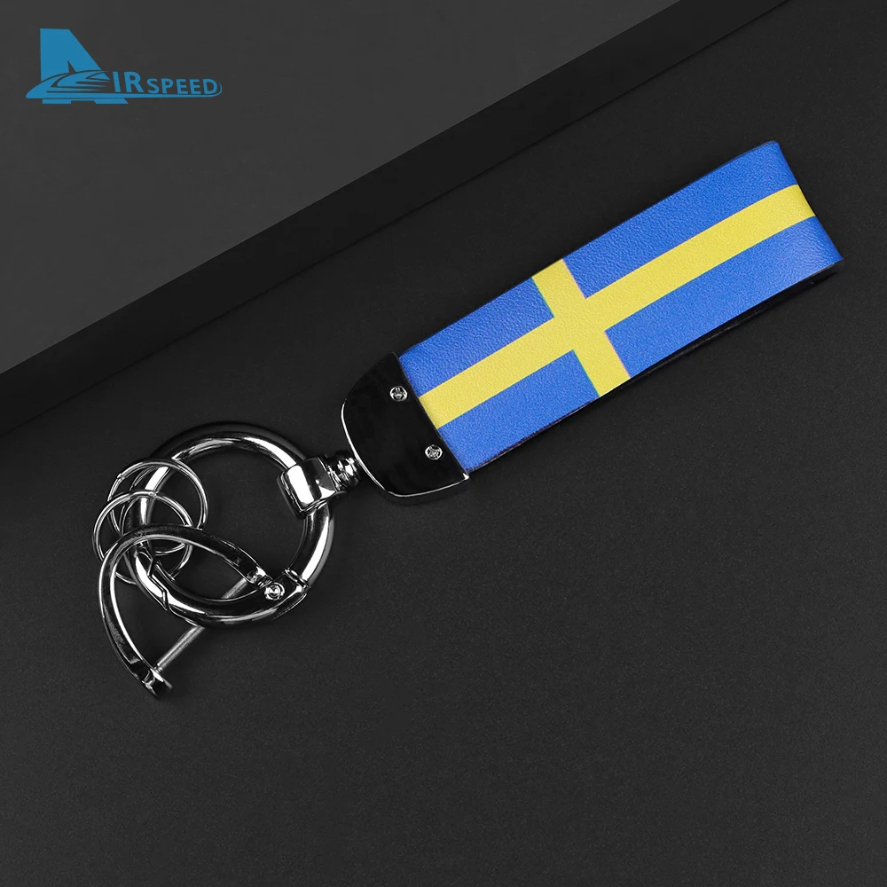 Universal For BMW Volvo Key Fob Cover Car Switzerland Accessories Key Rings Keychain Keyring Auto Vehicle Key Chain Car Styling
