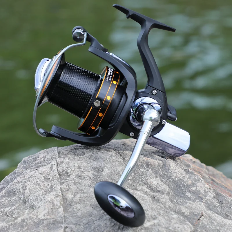 Sougayilang 6000-11000 Serie Spinning Fishing Reel 13+1BB 4.1:1 5.2:1 Gear Ratio Fishing Reel 25KG Drag Power Sea Fishing Reel