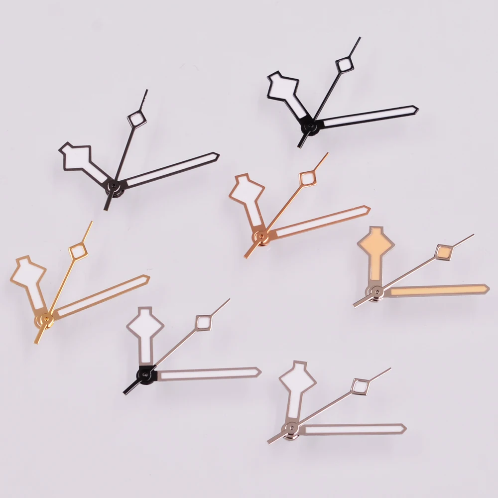 Green Luminous Snowflake Watch Hands Fit NH35 NH36 NH35A ETA 2836 2824 PT5000 Miyota 8205 8215 821A Movement