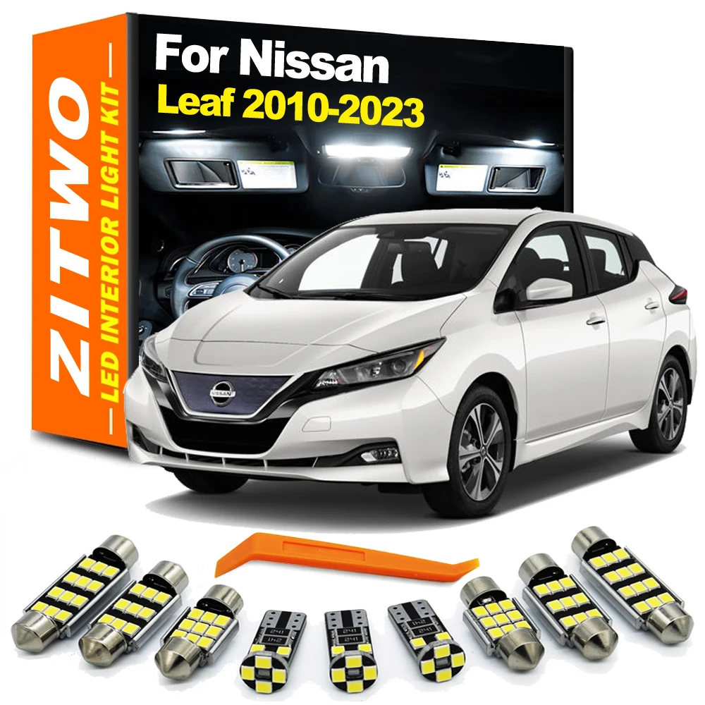 ZITWO LED Interior Dome Trunk Light Bulb Kit For Nissan Leaf ZE Accessories 5
