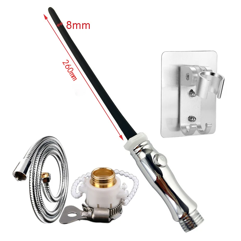 WETIPS Silicone Lavement Anale Hommes Anal Douche Rectal Cleaning Tube Bidet Vae Enema Ass Hygienic Shower 666 666