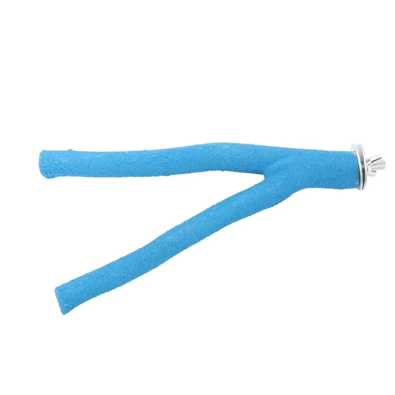 Bird Parrot Perch Stand Toy Bright Colorful Paw Grinding Stick for Nails and Beak Parakeets Cage Accessories 7.9in 013dd 5 e2a42