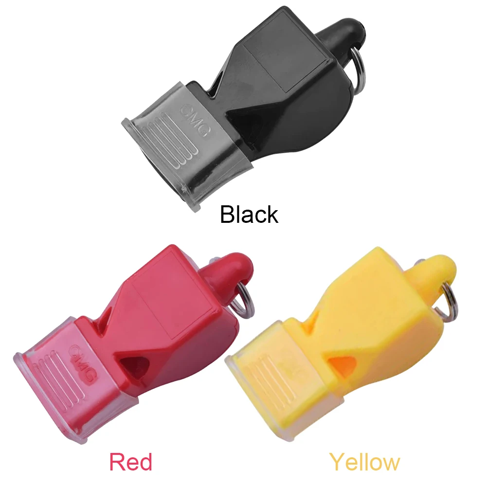 PCS Plastic Whistle Sports Portable Loud Crisp Sound Multifunctinal for Football Basketball 5