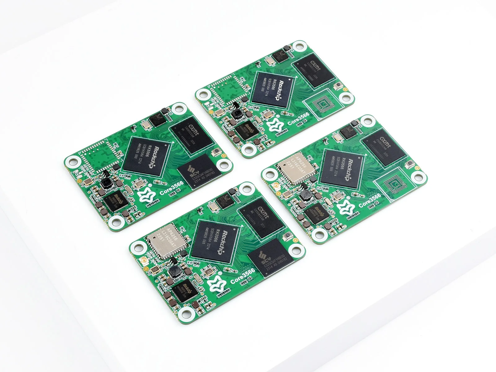 Core3566 Module, Rockchip RK3566 Quad-core Processor, Options For RAM / eMMC/ wirelessg, Compatible With Raspberry Pi CM4