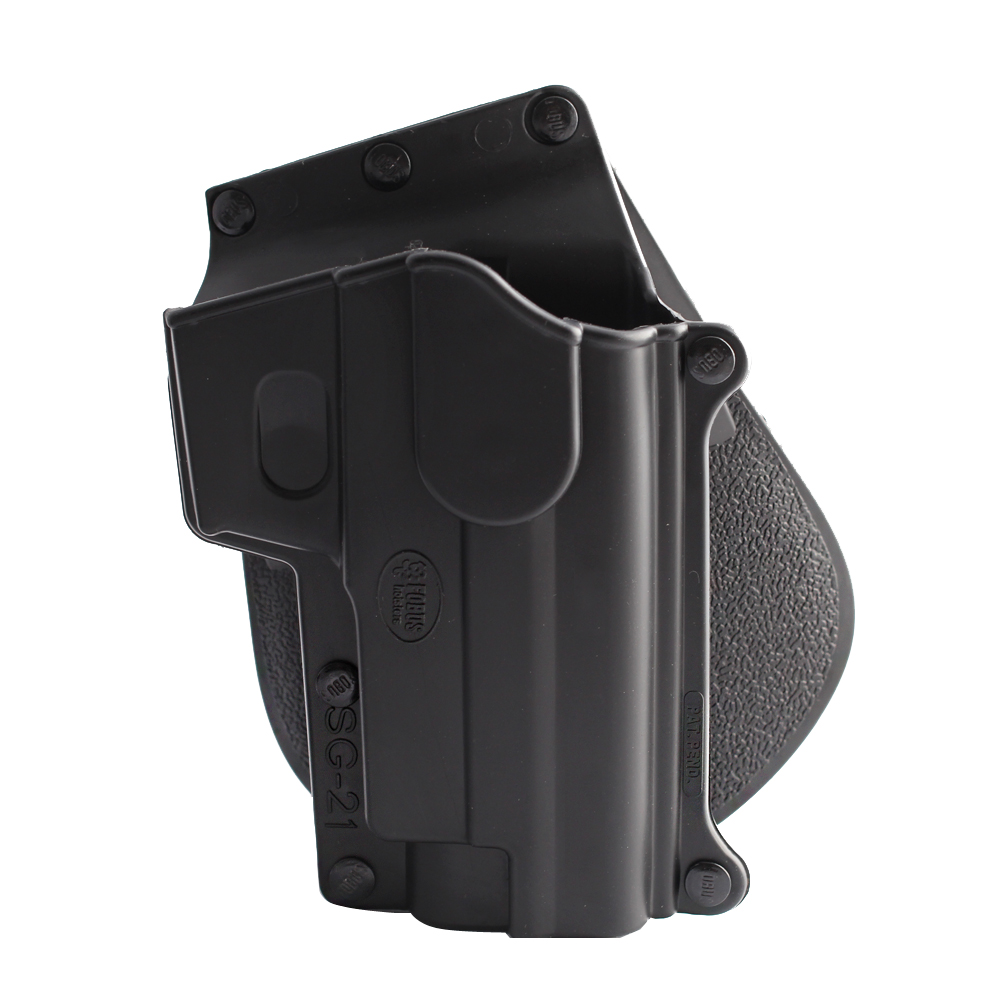SG21+CU9 Black Handcuff Holster Pistol Holster Double Stack Magazine Case Pouch For Tactical Hunting Accessories