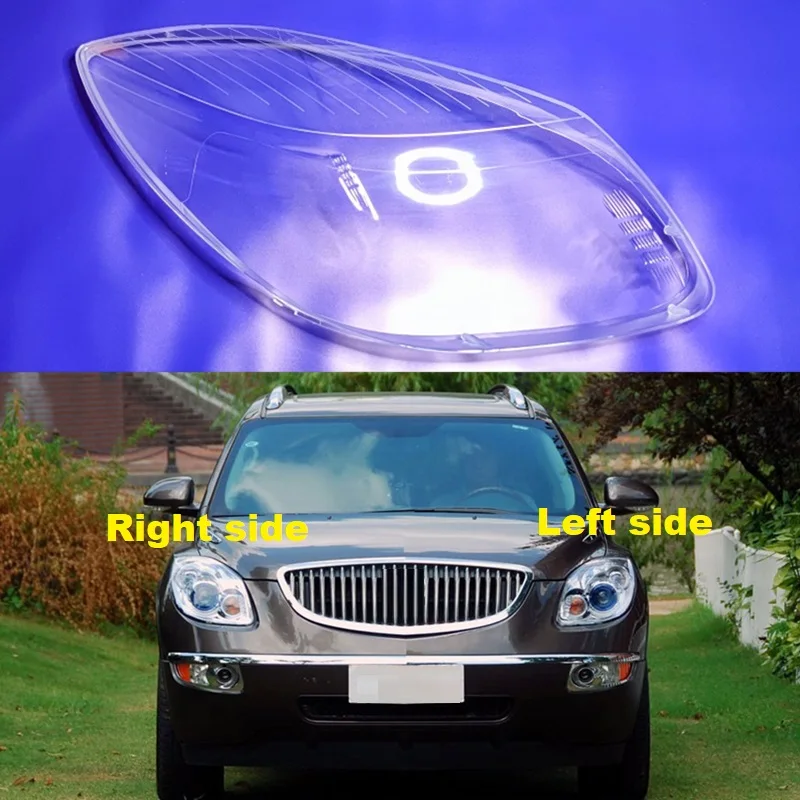 For Buick Enclave 2009 2010 2011 2012 2013 Front Headlamp Lens Cover Headlight Shell Transparent Lamp Shade Plexiglass Lampshade