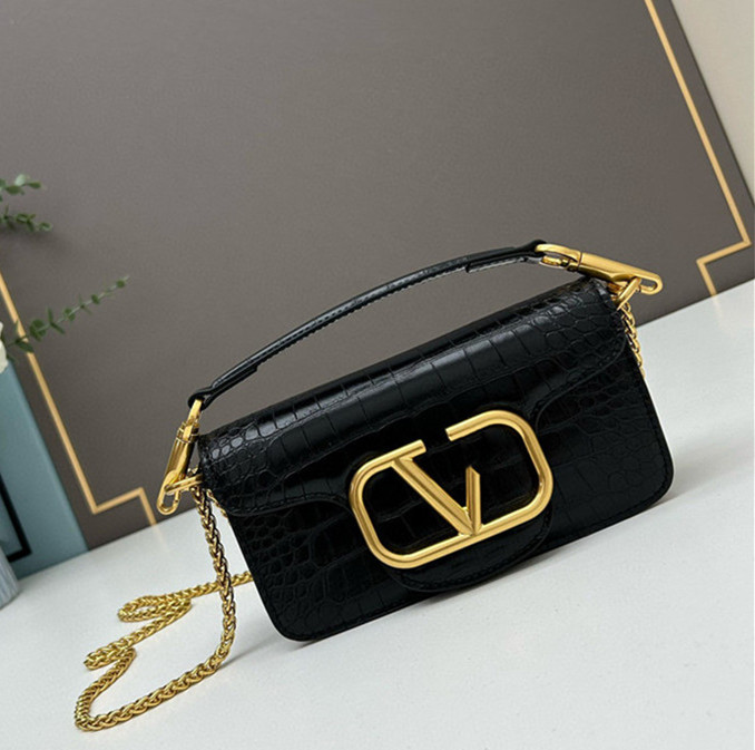 NEW luxury Evening Bags Famous Women Bag Flip small cowhide Crocodile pattern Designer Messenger Bag Solid color Ladies One-Shoulder Coin Purse