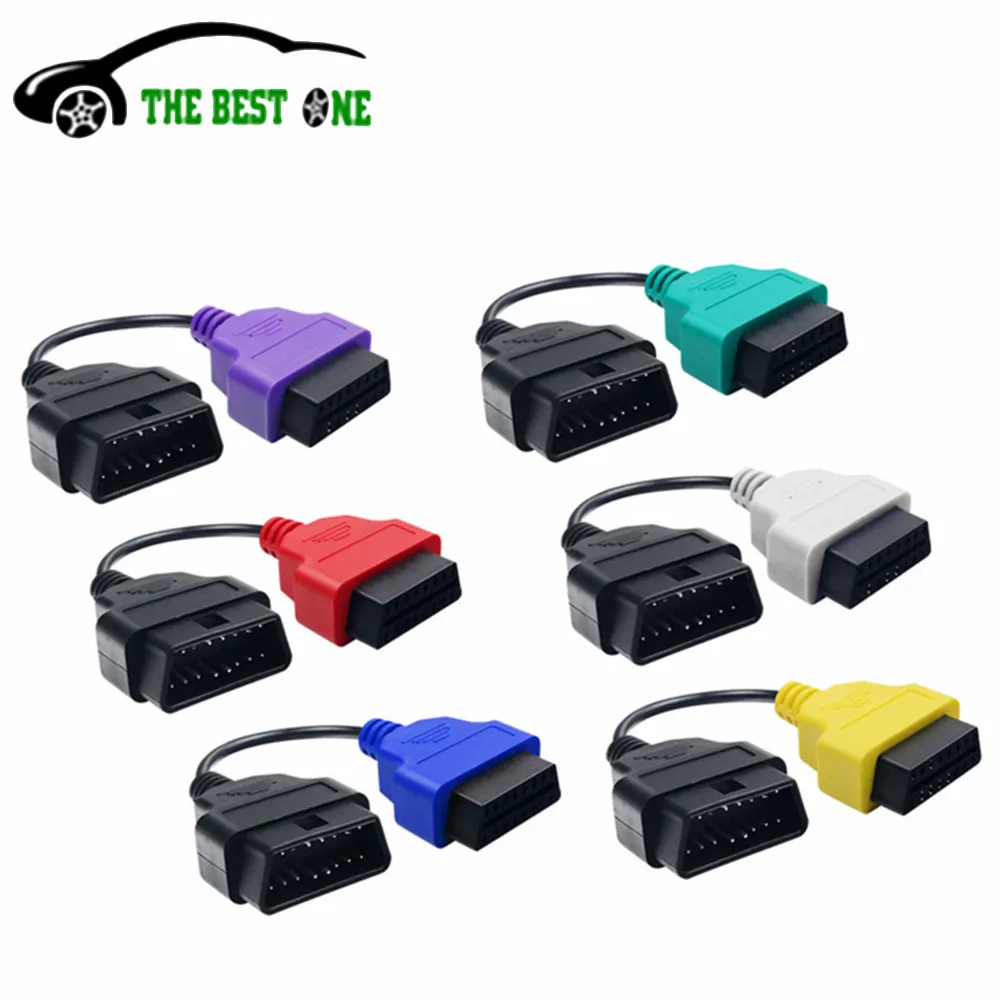 For FiatECUScan Adapter OBD OBD2 Connector MultiECUScan ABS Airbag OBD2 Scanner Diagnostic cable For Fiat ECU Scan tool