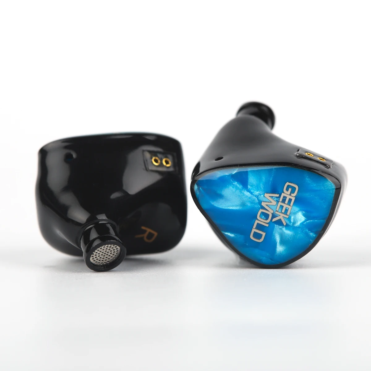 Geek Wold GK20 Earbud 3D Printing Processed Shell 3BA+2DD+2PZT Hybrid Driver In-Ear Earphone Monitors Music Audiophile Earpieces