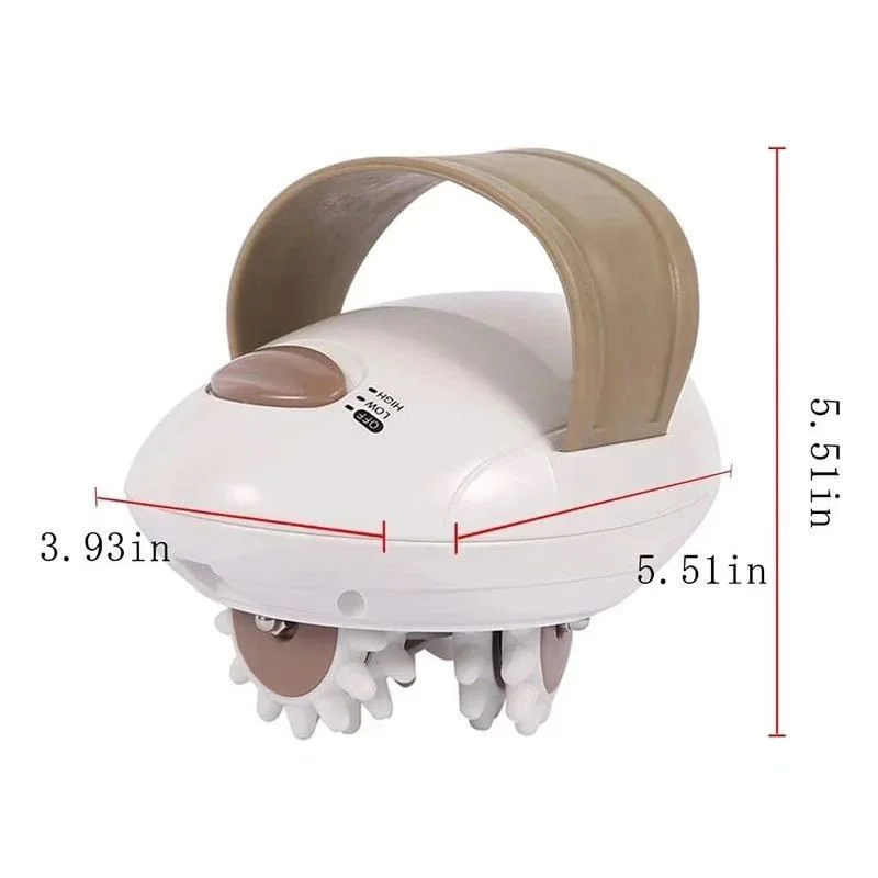 1PC Masseur du corps électrique Anti-cellulite Machine à rouleau en poids Rouleau Massage de massage de cellulite Massette de jambe de jambe EU