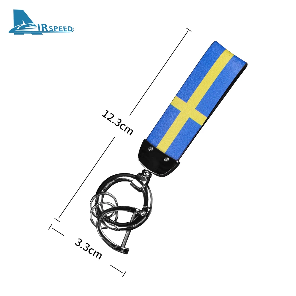 Universal For BMW Volvo Key Fob Cover Car Switzerland Accessories Key Rings Keychain Keyring Auto Vehicle Key Chain Car Styling