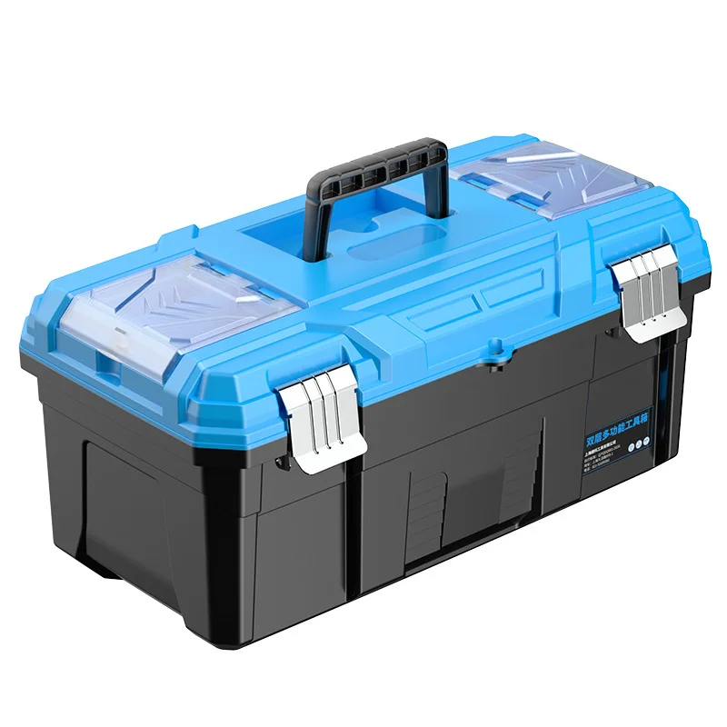Tool Box Large-capacity Waterproof Hard Case Carrying Screwdriver Tool Storage Box Electrician Working Shockproof Empty Toolbox