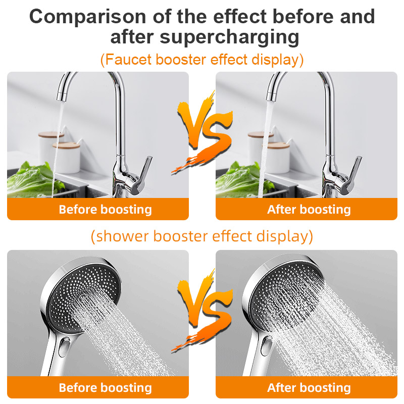 AISITIN Heater 24V Micro DC External Household Tap Water Pipeline High Lift Silent Booster Pump