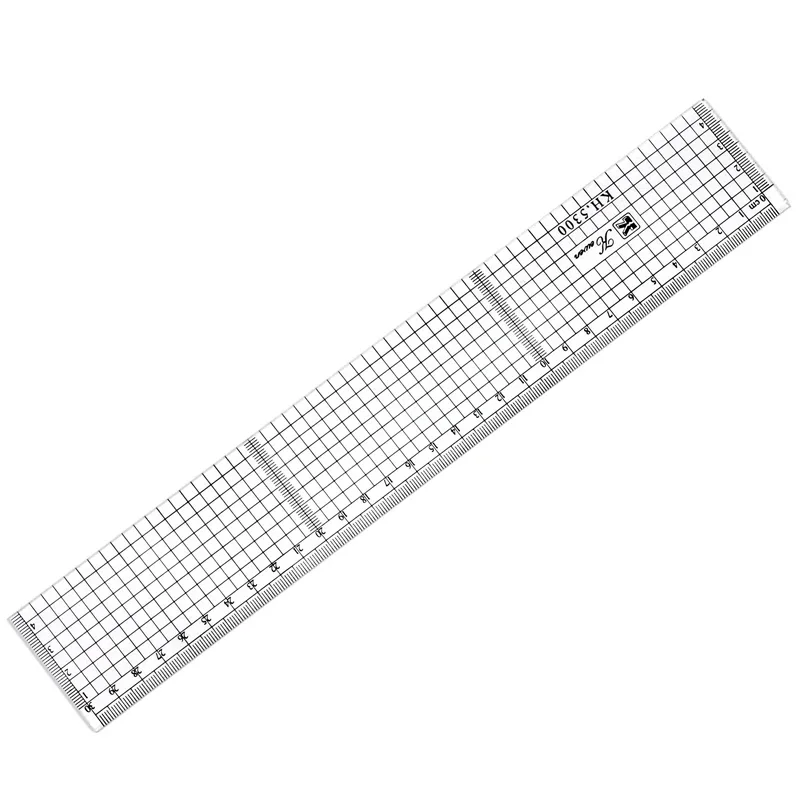 Ruler Board 20 30 50cm Students Writing Desk Pad PVC Grid Sewing Cutting Mats Drawing Clipboard Measuring Supplies