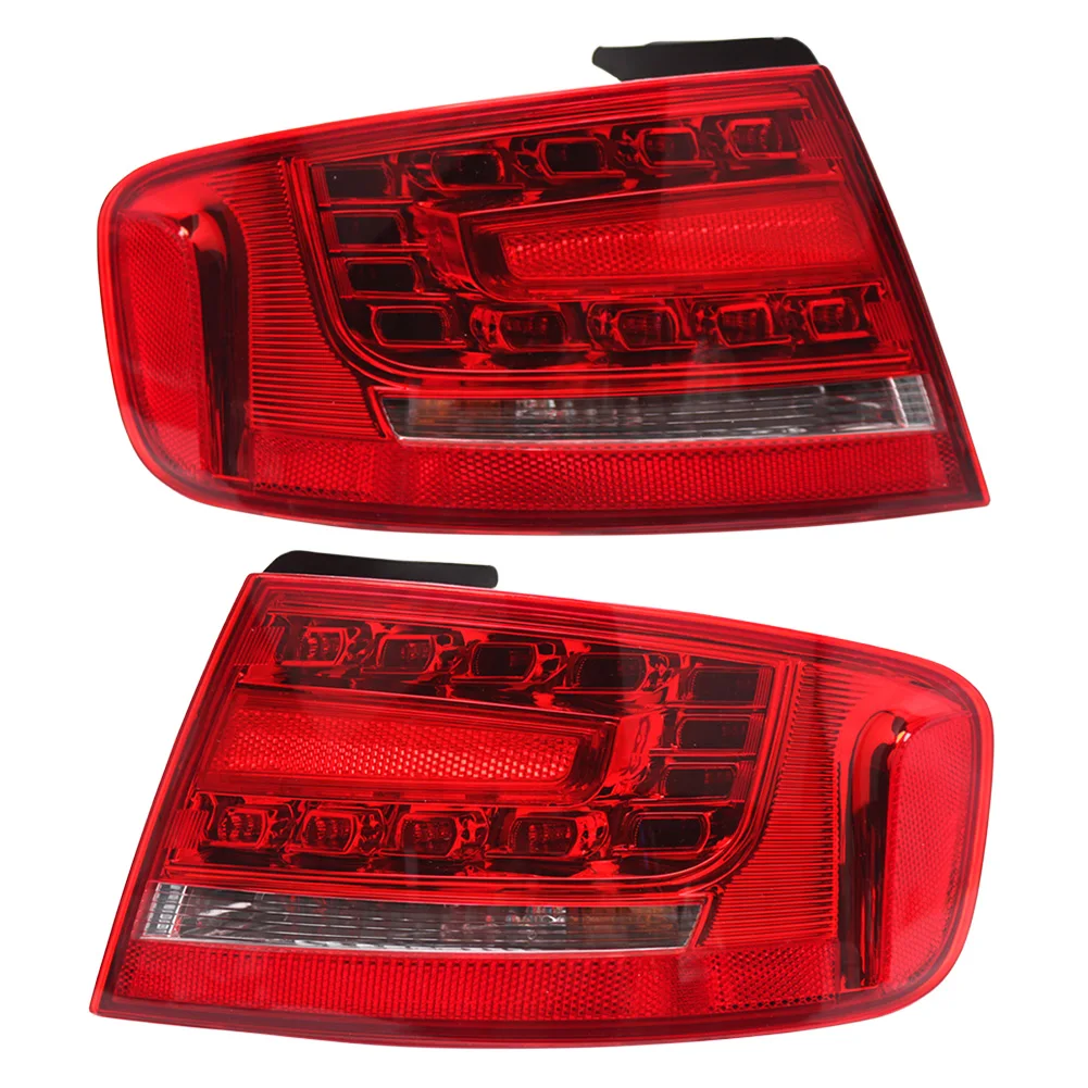 Taillight Taillamp for Audi A4 B8 Sedan 2009 2010 2011 2012 Car Rear Tail Light Brake Stop Warning Turn Signal Light Lamp